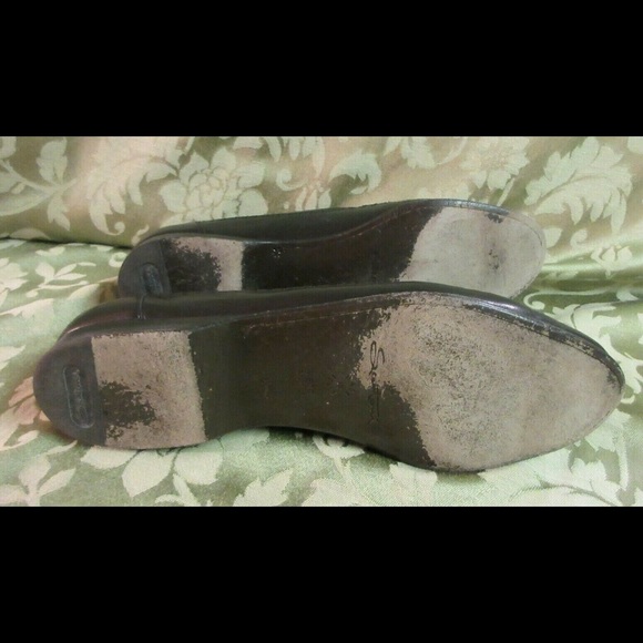 Santoni Black Italian men’s loafers sz 8.5 - Picture 6 of 6